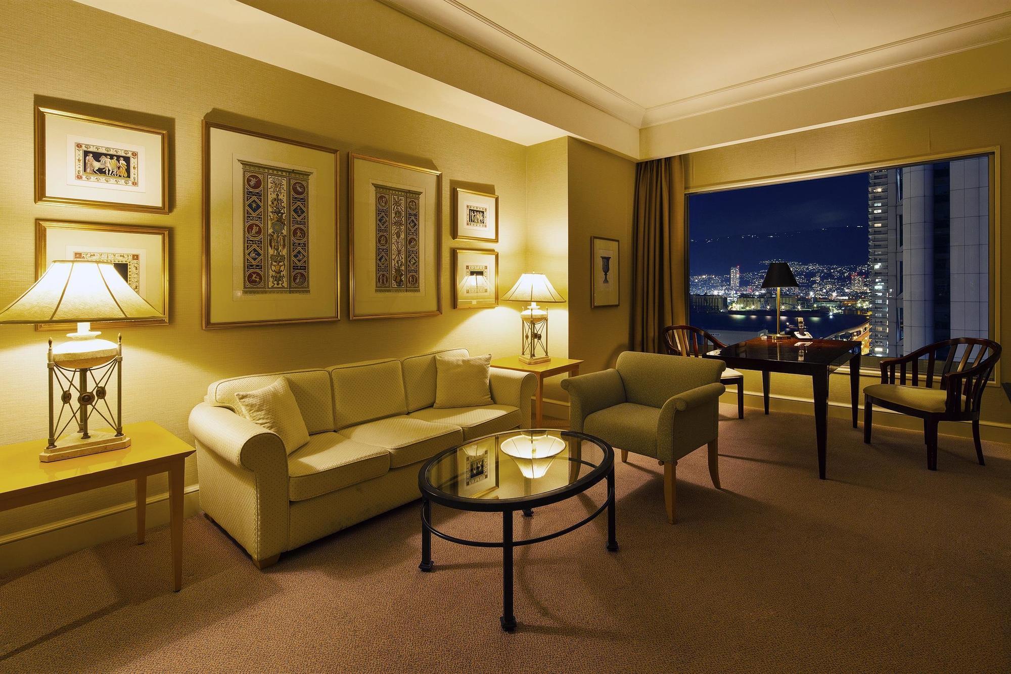 Kobe Bay Sheraton Hotel & Towers Exterior foto